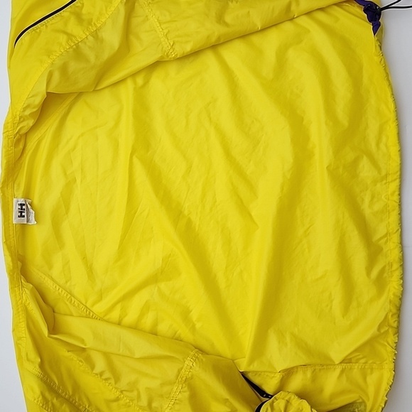 Helly Hansen Women's Yellow Packable Zip Up Golf Jacket Lightweight Size Medium - Picture 10 of 16